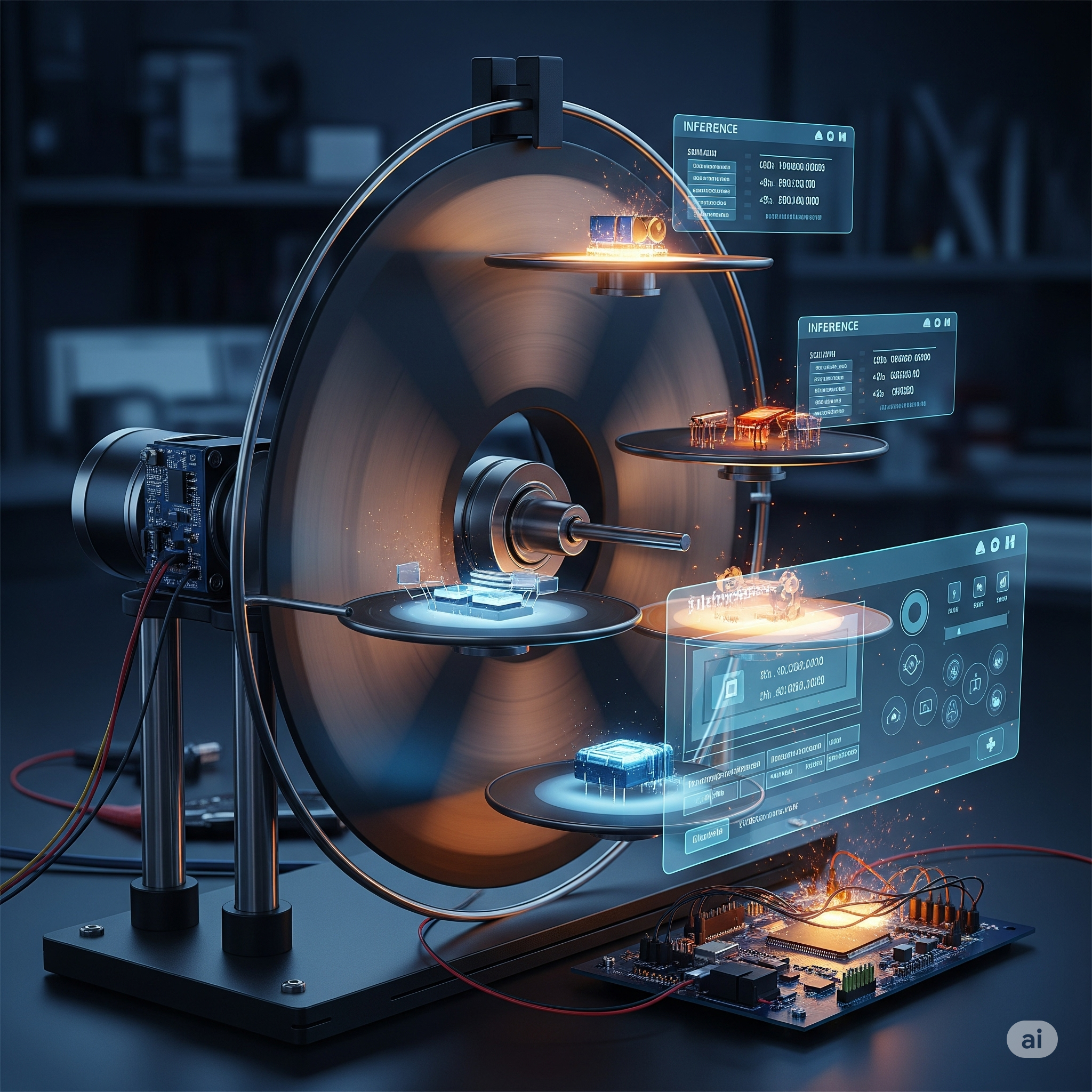 Multi-Model Wheel Demo (React + Flask + Arduino)